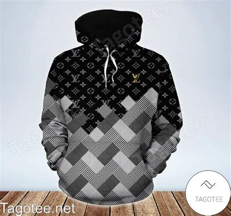 louis vuitton checkered hoody sleeveless